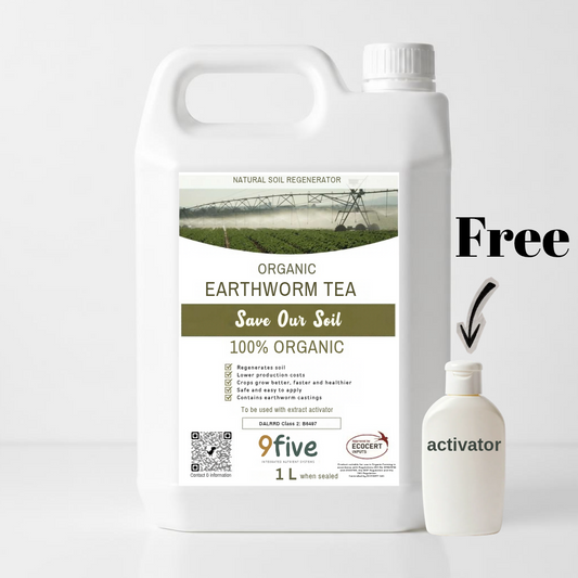 Earthworm Tea Liquid Fertilizer Microbial Booster