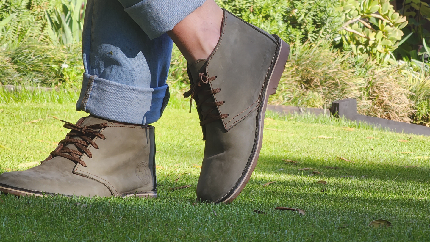 Olive Green Vellie (High Cut)